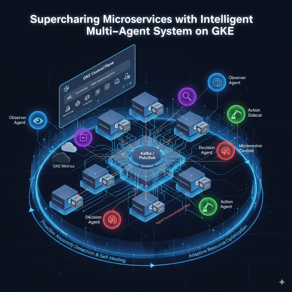 Supercharging Microservices with an Intelligent Multi-Agent System on GKE